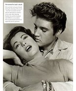 Elvis Presley Judy Tyler original clipping magazine photo 1pg 8x10 #R0999 - $4.89