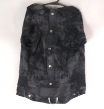 New Top Paw Black Denim Jacket Dog Size XL - $7.75