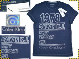 CALVIN KLEIN Men&#39;s T-shirt L or XL *HERE WITH DISCOUNT* CK09 T1P - £18.25 GBP