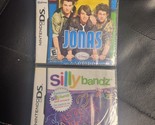 LOT OF 2 Nintendo DS: Jonas + SILLY BANDZ [NEW / SEALED] - $6.92
