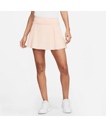 $70 new NIKE women&#39;s CLUB 15&quot; Dri-Fit GOLF SKORT sz L pink sport skirt +... - £23.90 GBP