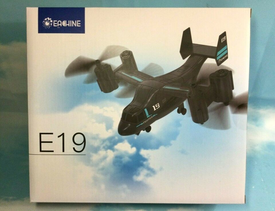 Eachine E19 Quadcopter FPV 110° Wide-angle 720P HD Camera Land &amp; Air 2 B... - $33.55