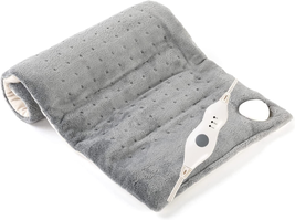 Weighted Heating Pad for Back Pain and Cramps-Fast Pain Relief-2 Lbs Electric He - £17.11 GBP
