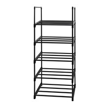 Shoe Rack Sturdy Metal Shoe Rack Organizer For Entryway, Multifunctional... - $37.99