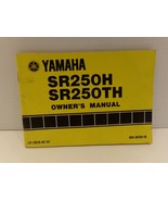 Yamaha SR250H SR250TH Owner&#39;s Manual LIT-11626-02-23 - $22.49