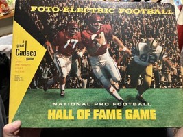 1970 Cadaco Foto Electric Football Hall of Fame Game Complete Vtg - $34.64