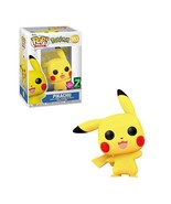 Funko POP! Games Pokemon Pikachu #553 [Waving, Flocked] Zavvi Exclusive - $556.19 MXN