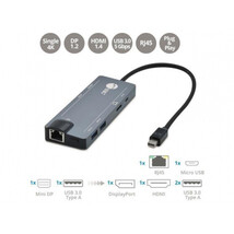 Siig JU-H30F11-S1 MINI-DP VIDEO DOCKING STATION / 2 X USB 3.0 5GBPS / GI... - $3,035.46 MXN
