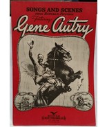 GENE AUTRY - VINTAGE ORIGINAL 1944 SONG FOLIO / SOUVENIR PROGRAM - VG CO... - $20.00