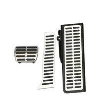 Tainless steel car pedal pedals cover for volkswagen vw golf 5 6 jetta mk5 mk6 scirocco thumb200