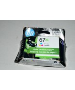 New Genuine HP 67XL Color Ink Cartridge, ENVY 6455 DeskJet exp 01/24 OEM - $30.63 CAD