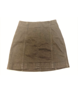 Wild Fable Mini Skirt Womens Size 00 W24 Black Short Stretch Canvas Juniors - £4.57 GBP