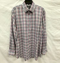 Nordstrom Multicolor Plaid Long Sleeve Dress Shirt 16 1/2 35 - $285.10 MXN