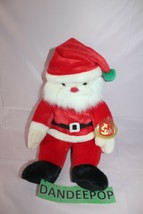 TY Santa Beanie Baby Buddy Stuffed Animal toy With Tag 14&quot; 2000 - £15.56 GBP