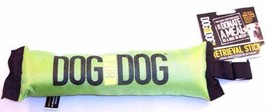 NWT Dog For Dog Toss, Fetch &amp; Tug 12&quot; Green Retrieval Stick - £11.95 GBP