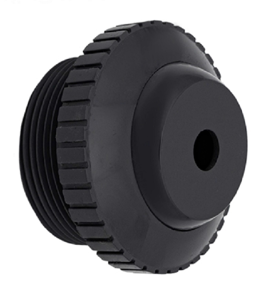 CMP 25552-107-000 1.5&quot; MPT Directional Flow Outlet - Dark Grey - $12.40