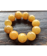 [Investment Grade] 20-22mm Natural Baltic Amber Bracelet - Rare Caramel ... - $1,280.00