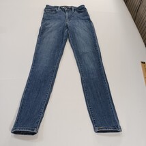 Levi’s 721 High Rise Skinny Jeans Womens Blue Stretch Jeans Size 26 Fits (24×29) image 11