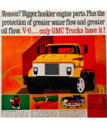1963 GMC Trucks Advertisement Vintage Automobilia V-6 General Motors DWXX3 - $24.99