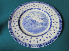 Crown Ducal England Albion Blue Ware PLATE10&quot; {* BLUEBX2] - £35.19 GBP