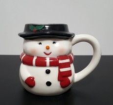 NEW Joyland Christmas Snowman Mug 18 OZ Dolomite - £21.57 GBP