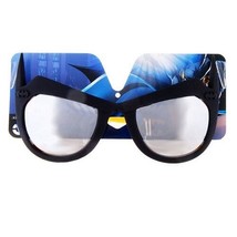Shark Tank Sun Staches Batman Mirror Sunglasses Costume Halloween Glasses - £15.68 GBP