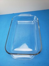 Vintage Pyrex 232 R Heavy Clear Glass Ovenware Baking Dish And Casserole 2 QT - £17.07 GBP