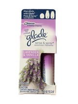 (1) Glade Sense &amp; Spray Refill - Lavender &amp; Vanilla - .43 oz, New In Sea... - £18.27 GBP