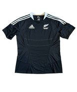 Adidas New Zealand Sevens All Blacks 2012-13 Rugby Jersey Men’s Sz L Cli... - $29.65