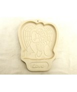 Christmas Cookie Mold, Longaberger Pottery, 1995 Angel Series, LOVE Ange... - €12,46 EUR