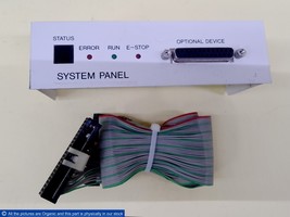 Seiko Epson SRC500 PC Front System Interface Panel W/ Cable ES451S Robot Spare - £539.32 GBP