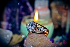 FAST MONEY X10 Haunted Ring Spell Wealth Riches Pagan LUCK Magic Lottery... - $65.00