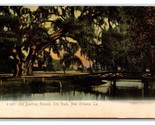 Old Dueling Ground City Park New Orleans Louisiana LA Rotograph UDB Post... - $3.97