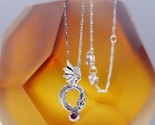 925 Sterling Silver Game of Thrones Dragon Pendant Necklace 45CM - $25.60