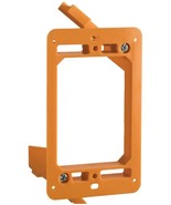 Carlon SC100RR Non-Metallic Low-Voltage Old Work Bracket 1-Gang PVC Orange - $15.39 CAD