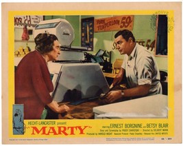 *MARTY (1956) Ernest Borgnine&#39;s BEST ACTOR Academy Award Winning Role as Butcher - £58.97 GBP