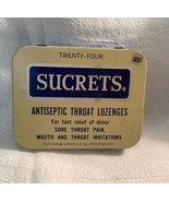 Vintage Sucrets Box Metal Mid-Century - $8.69 CAD