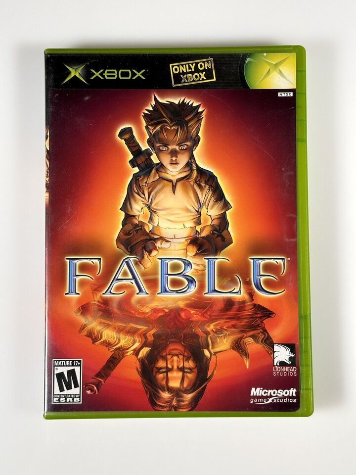 Primary image for Fable (Microsoft Xbox, 2004) - Complete w/ Manual Fantastic Condition