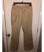 NEW Lands End Womens SZ 8 Khaki Pants Measures 29X32 - €12,92 EUR