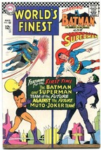 Worlds Finest #166 1966-DC COMICS-BATMAN-SUPERMAN-JOKER Fn - £47.09 GBP