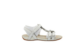 [05818] Clarks Rio Dance Jnr Kids Girls White Leather Sandals - £29.60 GBP