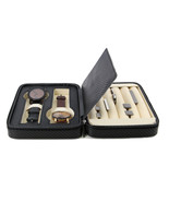 Decorebay High class Cufflink Case &amp; Ring Storage Organizer Men&#39;s Jewelr... - $53.36 CAD