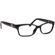 Gucci Eyeglasses GG 3647 D28 Black/Gold Rectangular Frame Italy 51[]15 135 - £276.51 GBP