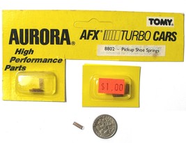 4 Afx Tomy Turbo Slot Car Pick Up Shoe Springs Unused Bsrt High Performance Part - £3.92 GBP