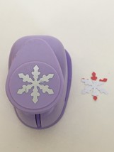 The Paper Studio Paper Punch Snowflake Craft Winter Christmas Holiday 1 inch 1&quot; - £9.58 GBP
