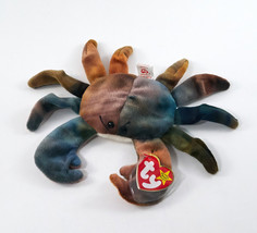 Ty Beanie Baby &quot;Claude&quot; Crab Vintage 1996 Tags Errors - £7.85 GBP