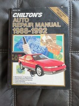 Vintage Chilton&#39;s Auto Repair Manual 1988-1992 Collector&#39;s Edition Hardcover - £18.67 GBP