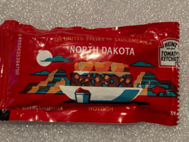 1 Heinz United States Of Saucemerica Ketchup Packet North Dakota #39/50 ... - $7.99