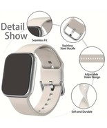 Replacement Silicone Bands For All Apple Watch Series 9 8 7 6 5 4 3 2 1 ... - £7.46 GBP