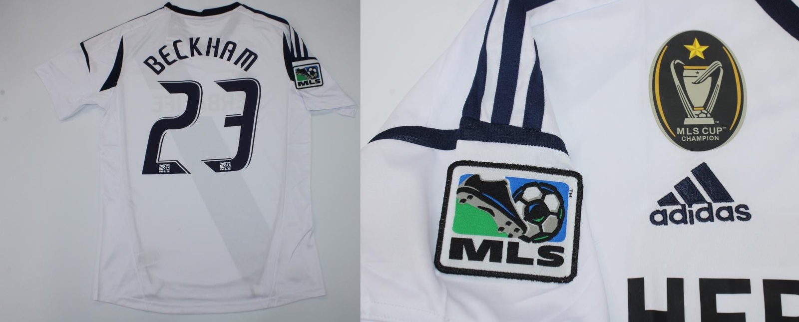 LA galaxy 2012 jersey home beckham short sleeve away blue MLS STYLE